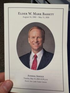 Elder W. Mark Bassett Accident Death, Obituary